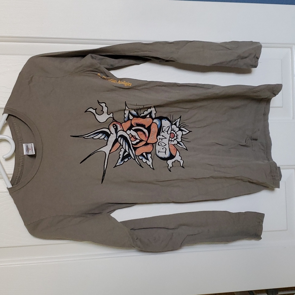 UEC - LS ED Hardy T-Shirt